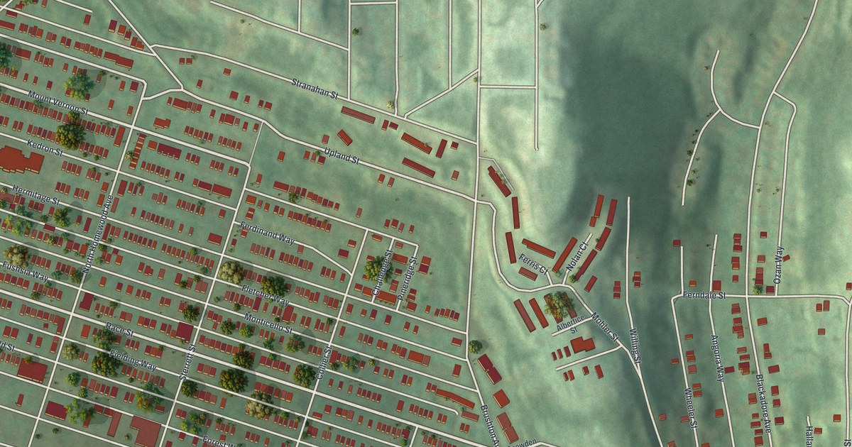 Map of Homewood North, Pennsylvania in 2026