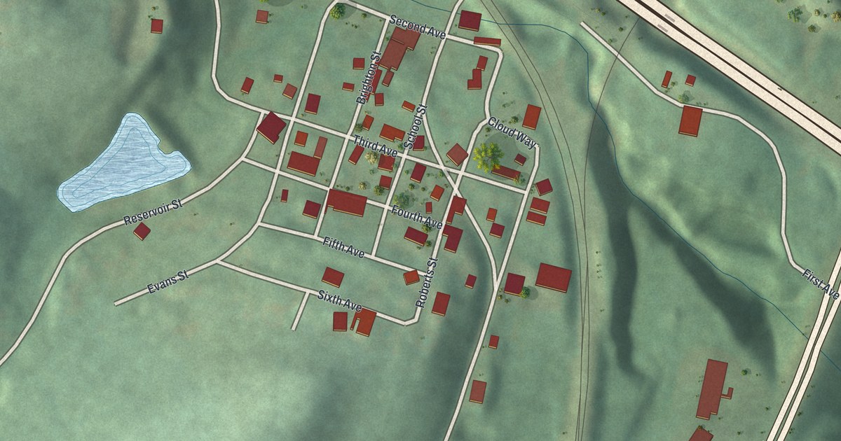 Map of Homewood, Pennsylvania in 2026