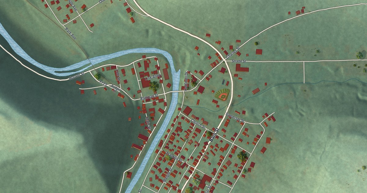 Map of Hooversville, Pennsylvania in 2026