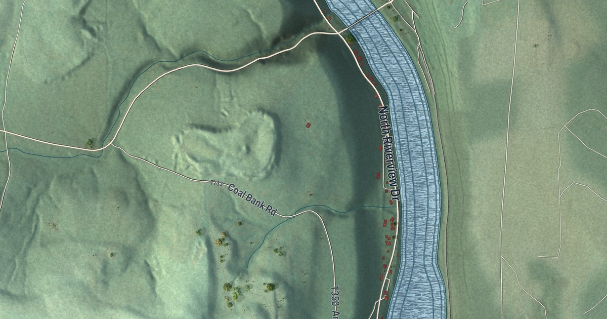 Map of Hovey, Pennsylvania in 2026