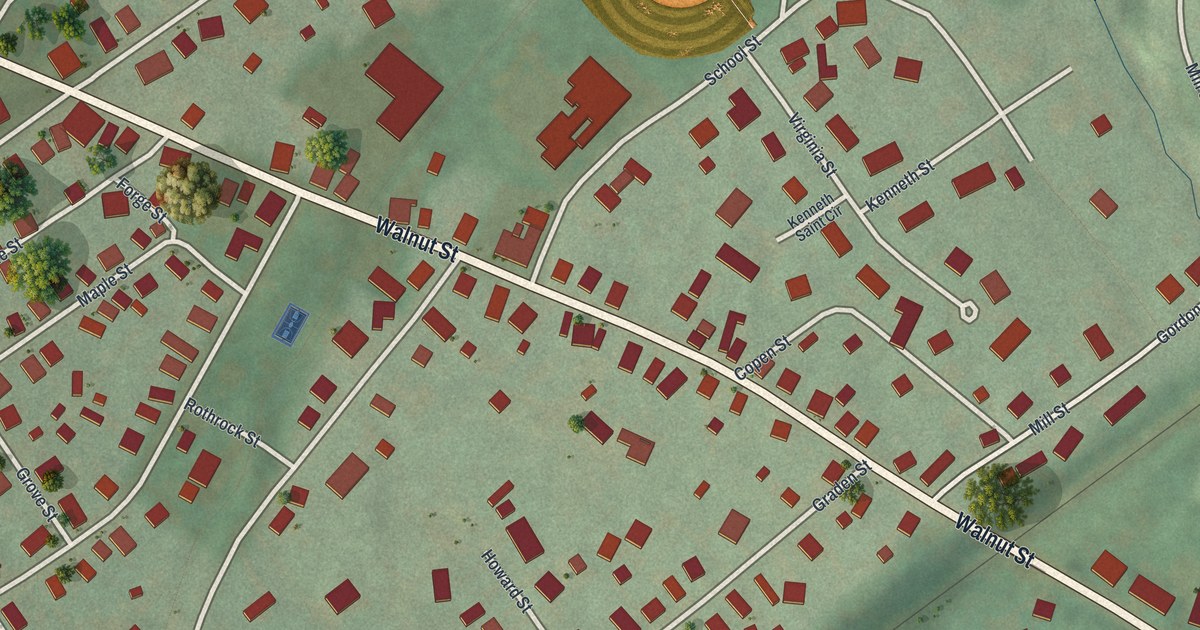 Map of Howard Borough, Pennsylvania in 2026