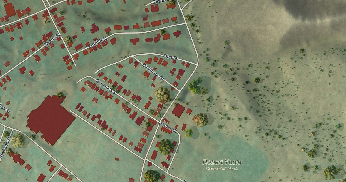 Map of Hughestown, Pennsylvania in 2026