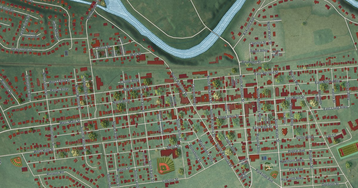 Map of Hummelstown, Pennsylvania in 2026