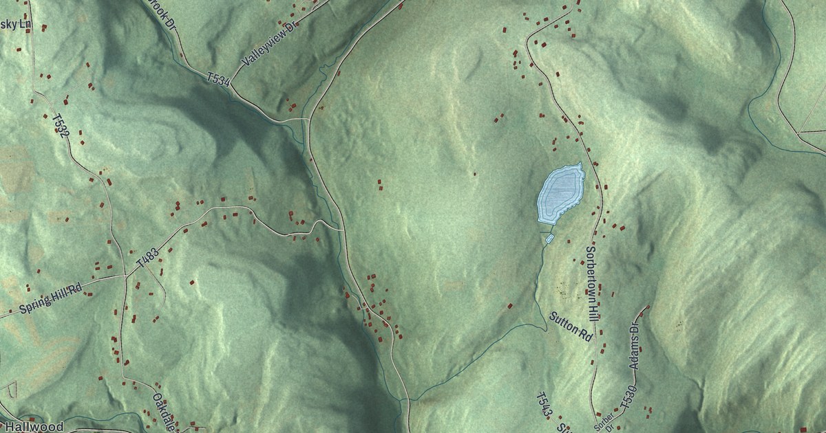 Map of Hunlock, Pennsylvania in 2026