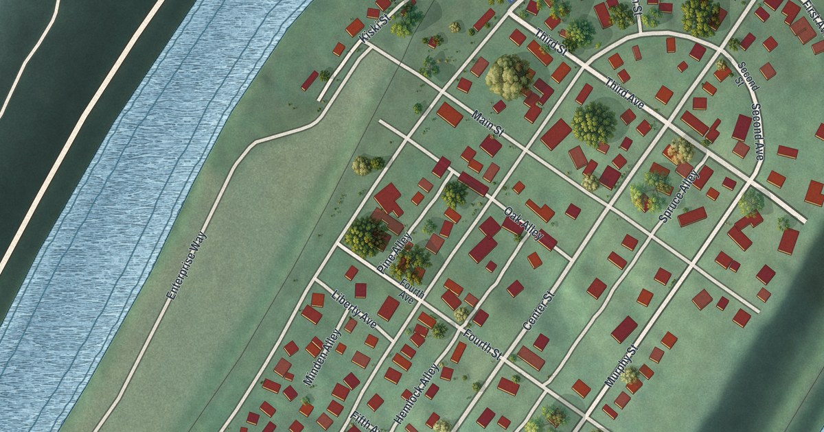 Map of Hyde Park, Pennsylvania in 2026
