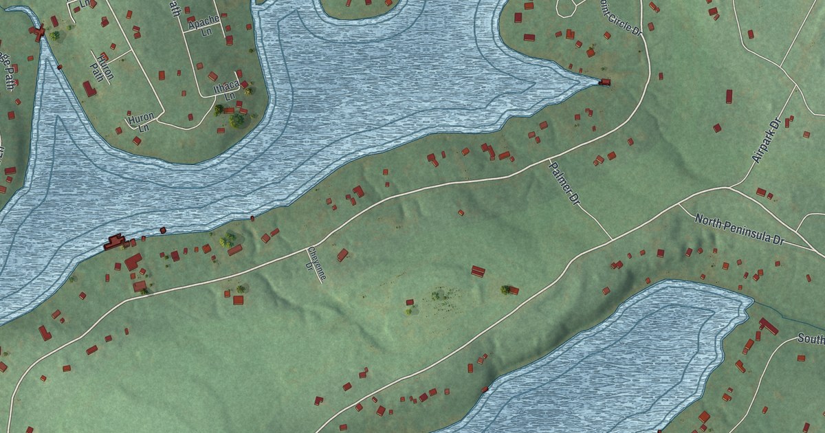Map of Indian Lake, Pennsylvania in 2026