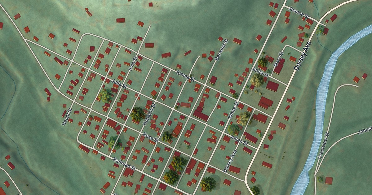 Map of Irvona, Pennsylvania in 2026