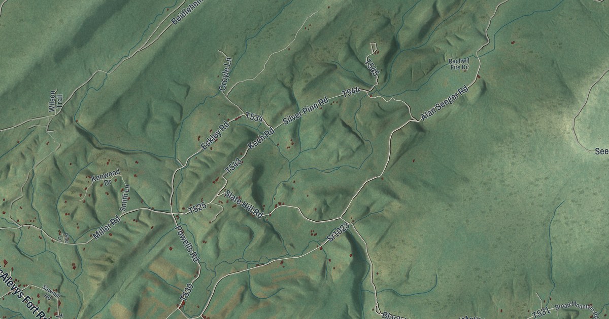 Map of Jackson, Huntingdon County, Pennsylvania in 2026