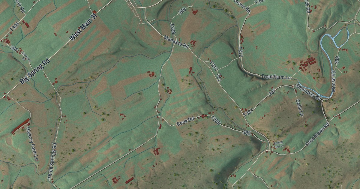 Map of Jackson, Perry County, Pennsylvania in 2026