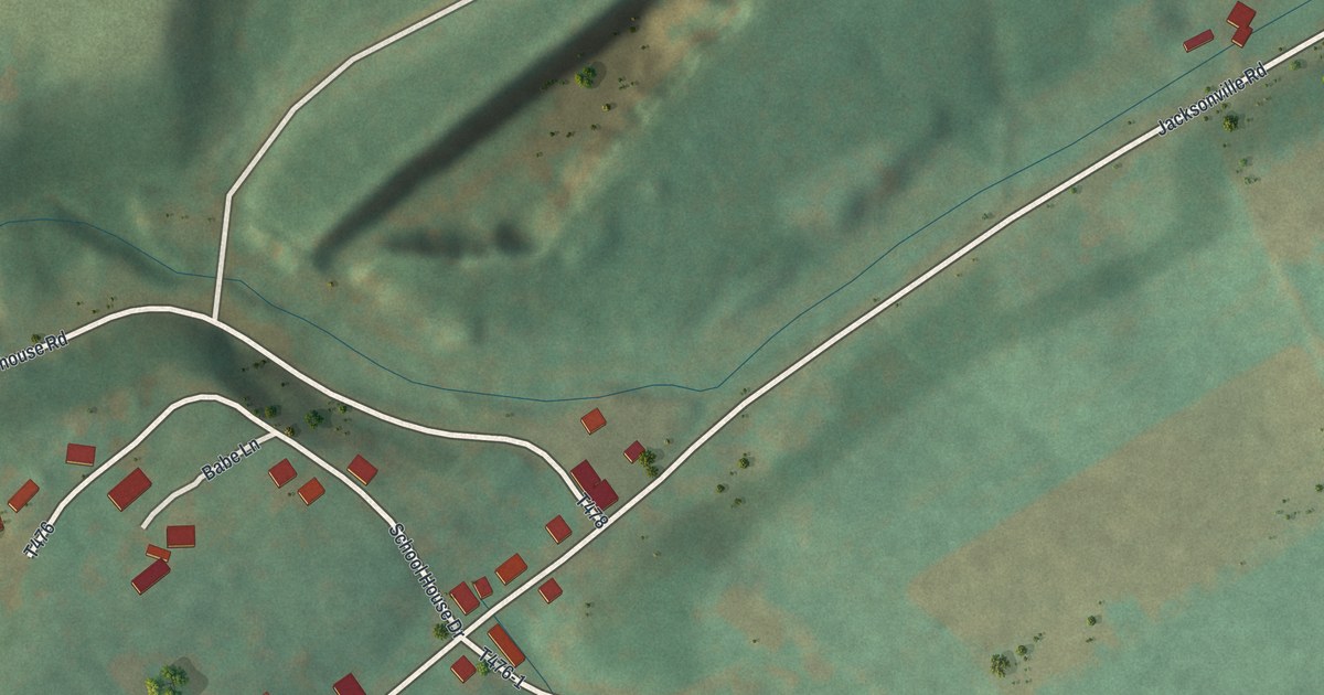 Map of Jacksonville, Pennsylvania in 2026