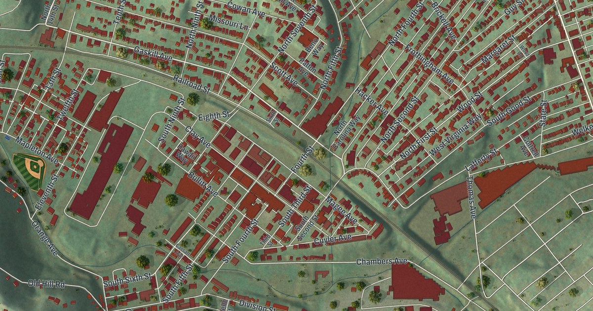 Map of Jeannette, Pennsylvania in 2026