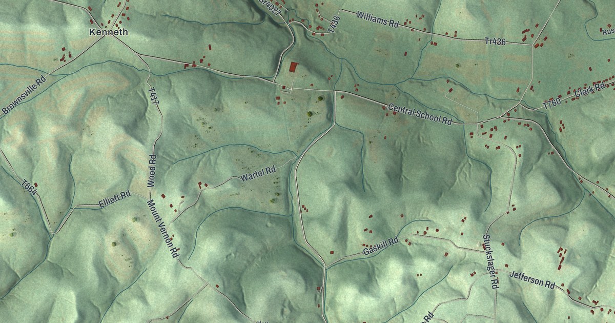 Map of Jefferson, Fayette County, Pennsylvania in 2026