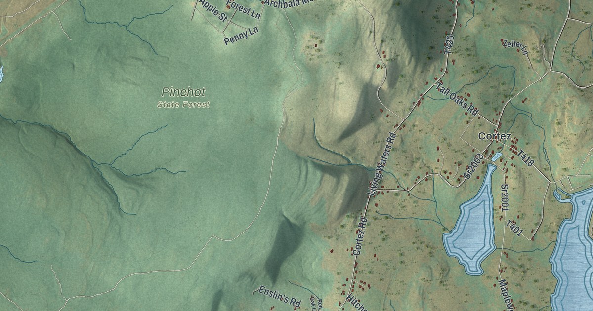 Map of Jefferson, Lackawanna County, Pennsylvania in 2026
