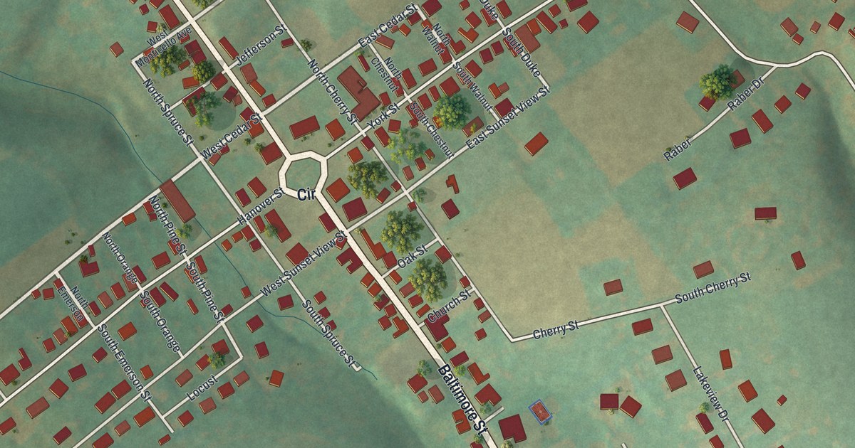 Map of Jefferson, York County, Pennsylvania in 2026