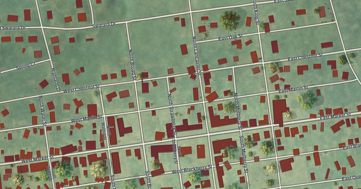 Map of Jonestown, Pennsylvania in 2026