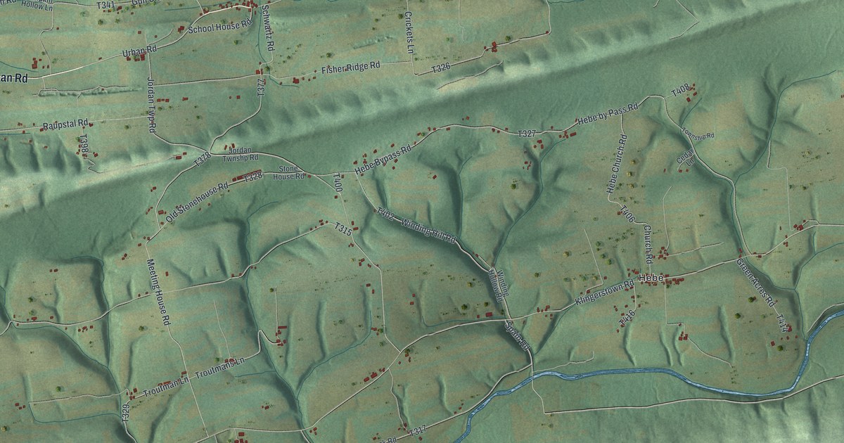 Map of Jordan, Northumberland County, Pennsylvania in 2026