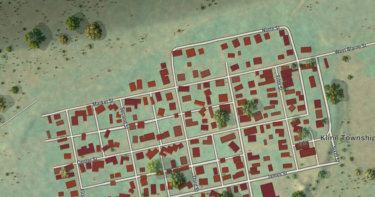 Map of Kelayres, Pennsylvania in 2026