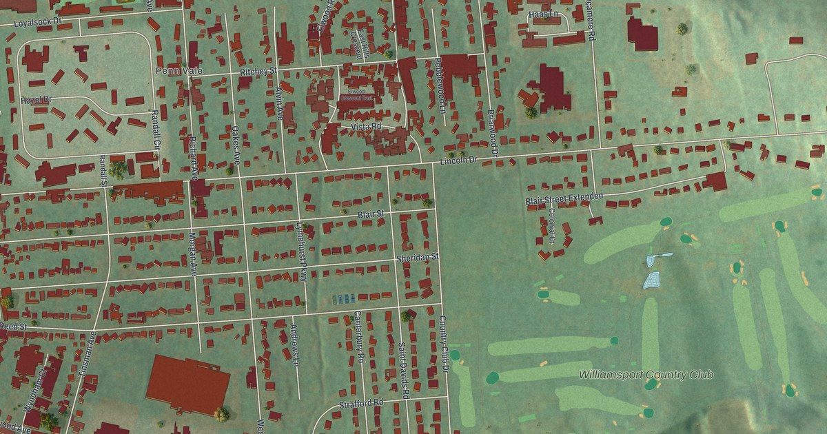 Map of Kenmar, Pennsylvania in 2026