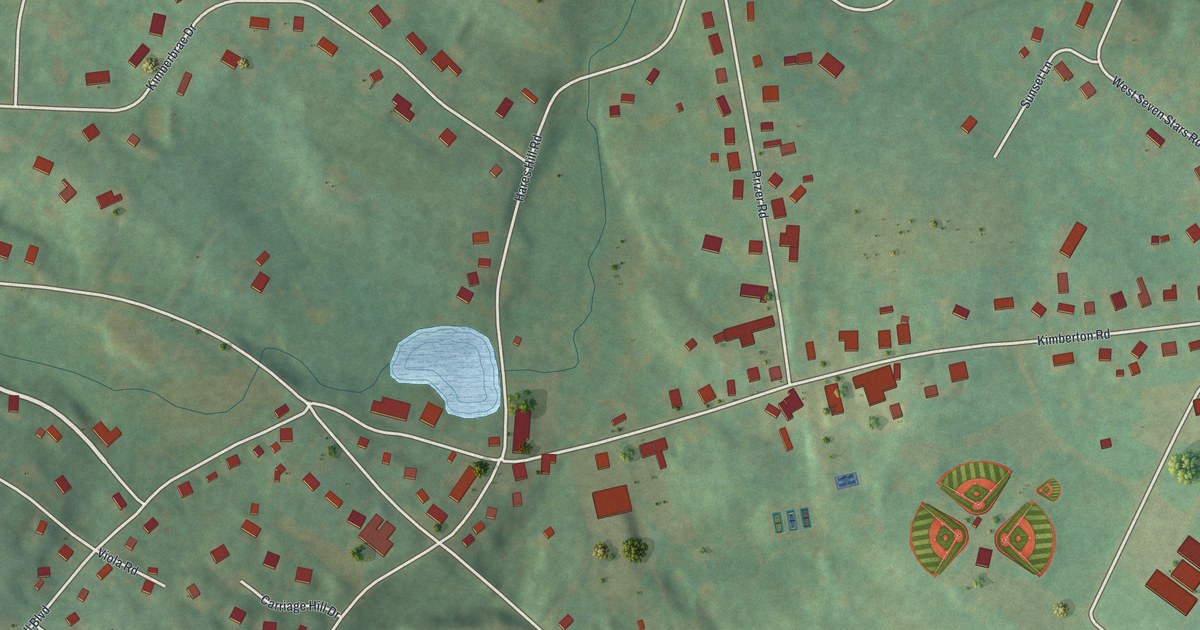 Map of Kimberton, Pennsylvania in 2026