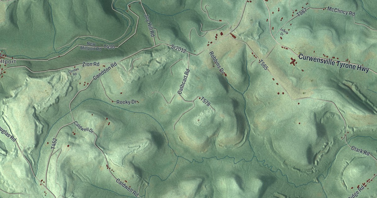 Map of Knox, Clearfield County, Pennsylvania in 2026