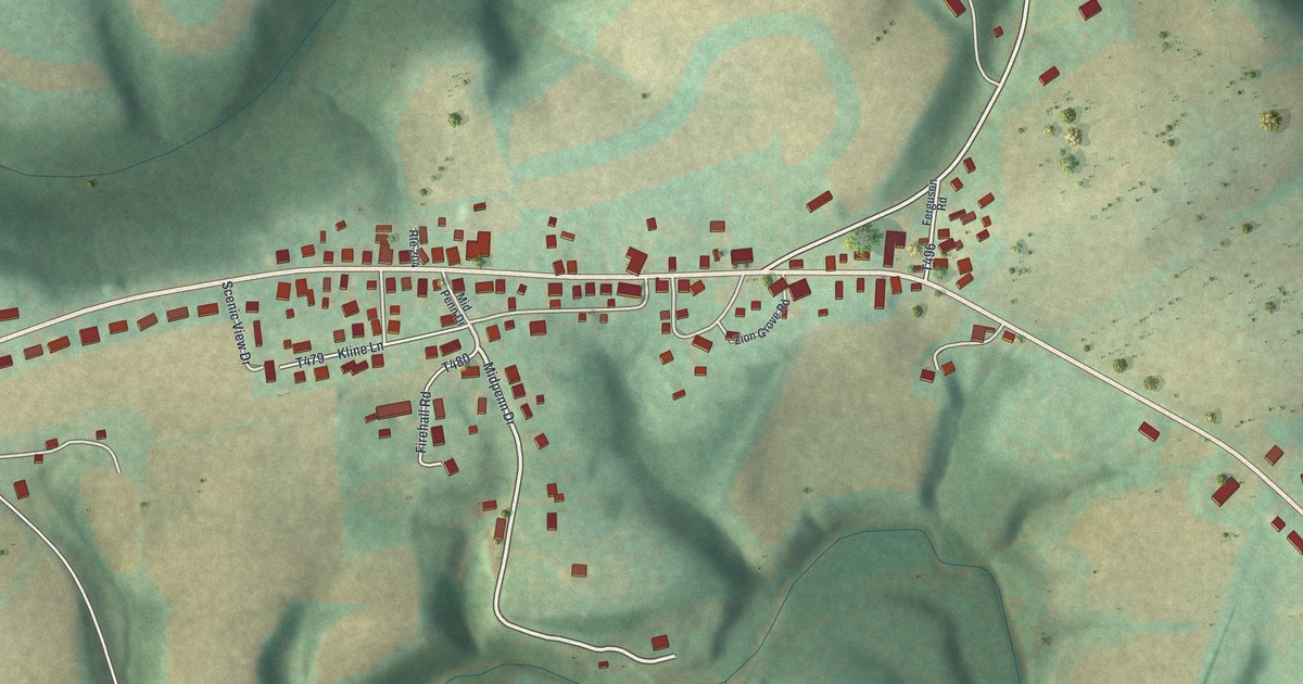Map of Kratzerville, Pennsylvania in 2026
