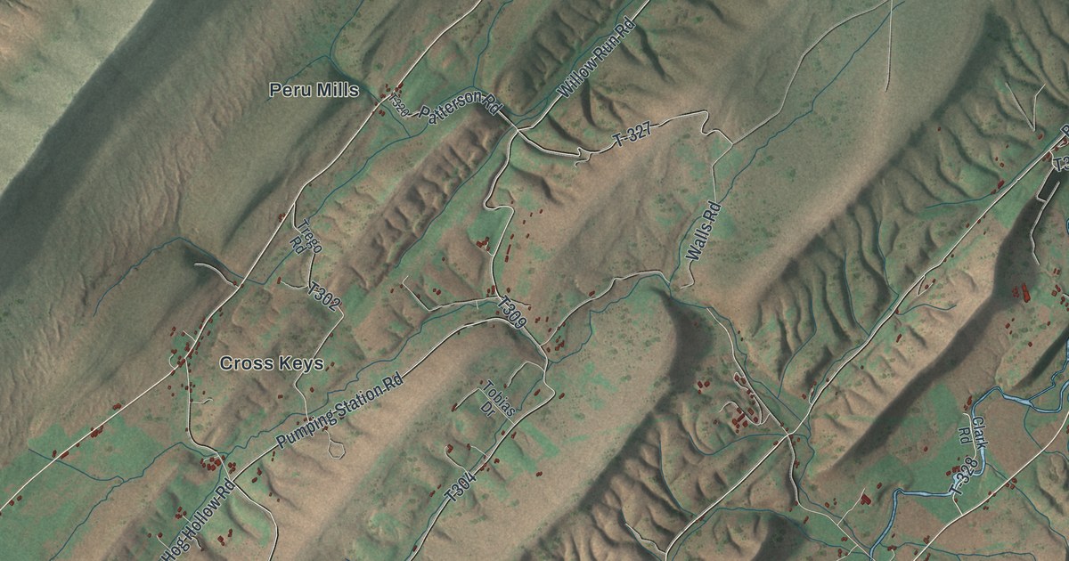 Map of Lack, Pennsylvania in 2026