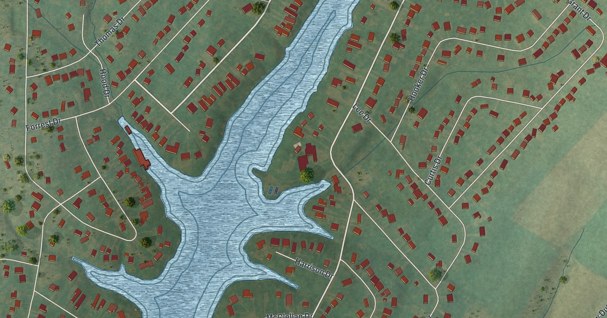 Map of Lake Heritage, Pennsylvania in 2026