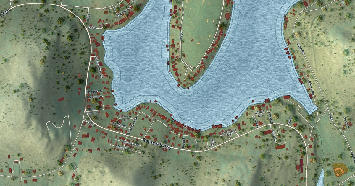 Map of Lake Winola, Pennsylvania in 2026