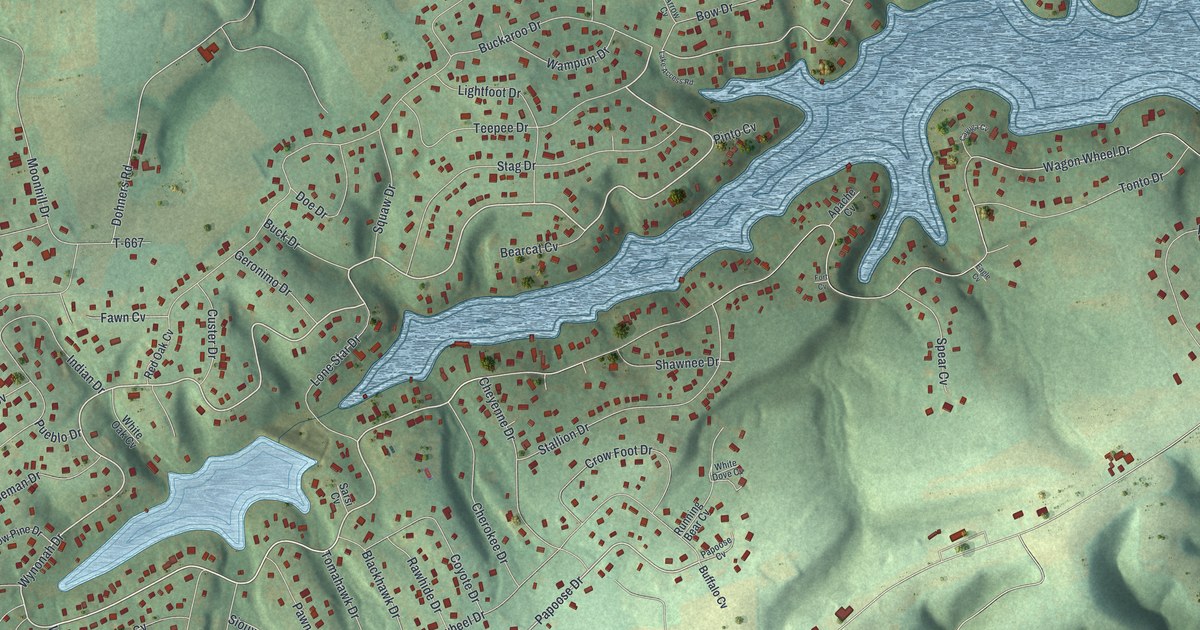 Map of Lake Wynonah, Pennsylvania in 2026