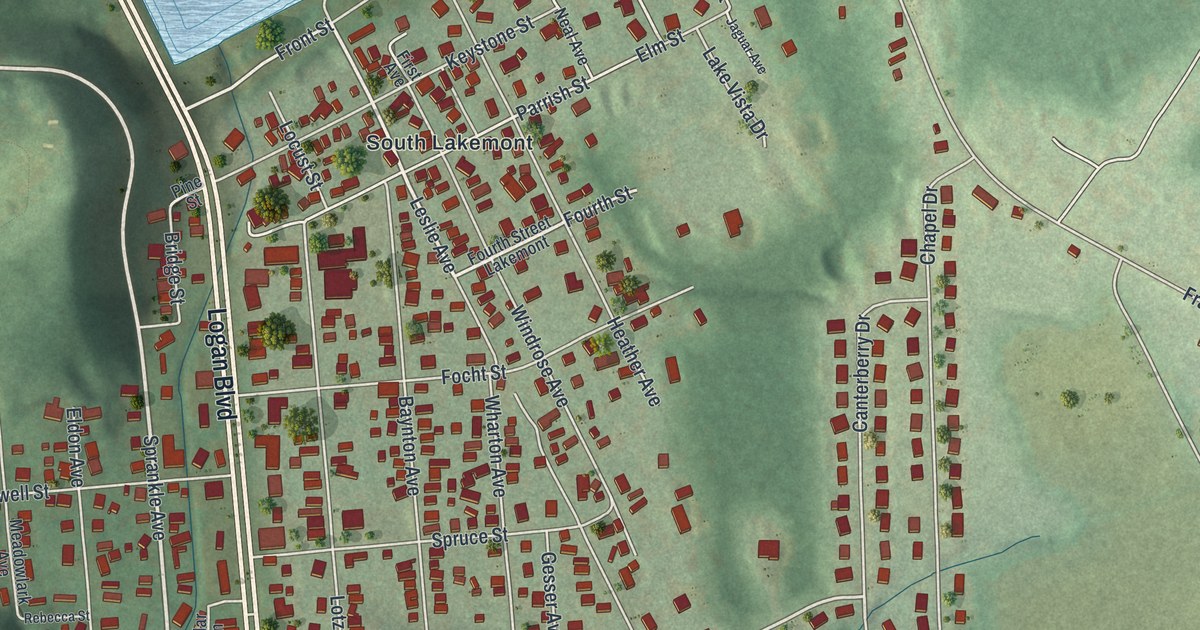Map of Lakemont, Pennsylvania in 2026
