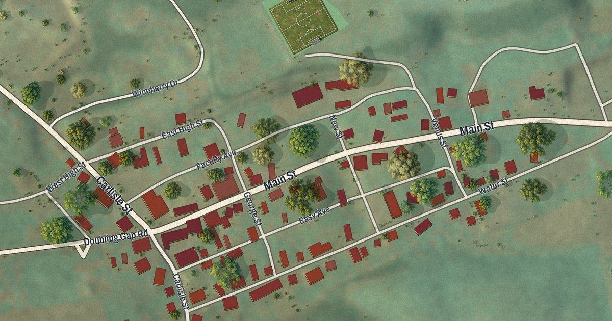 Map of Landisburg, Pennsylvania in 2026