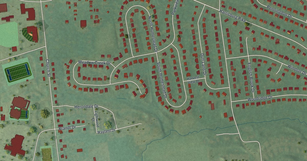 Map of Landisville, Pennsylvania in 2026