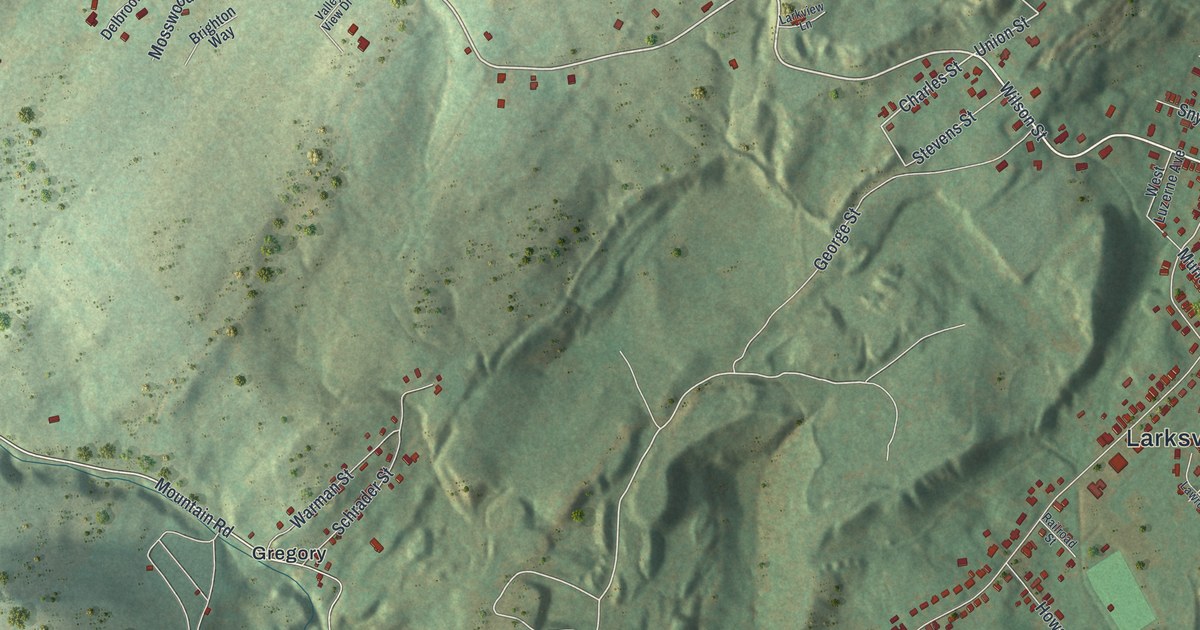 Map of Larksville, Pennsylvania in 2026