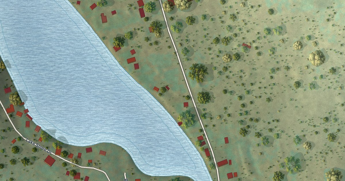 Map of Laurel Lake, Pennsylvania in 2026