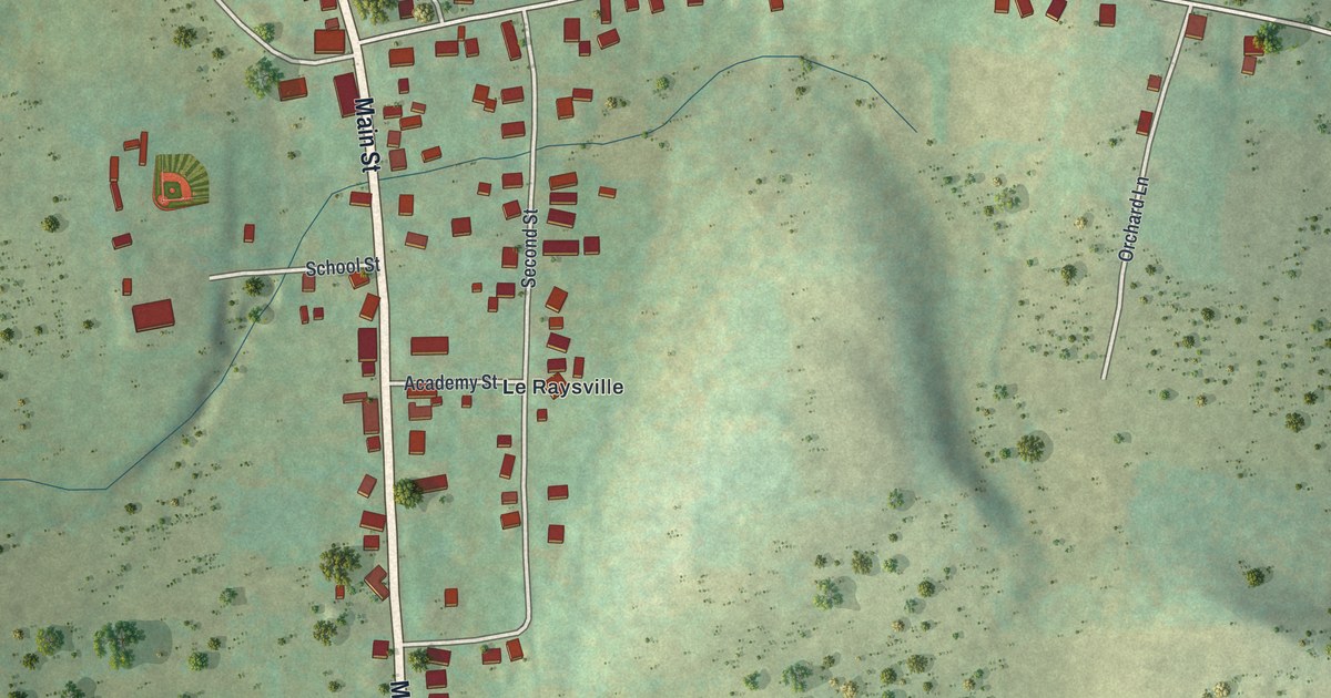 Map of LeRaysville, Pennsylvania in 2026
