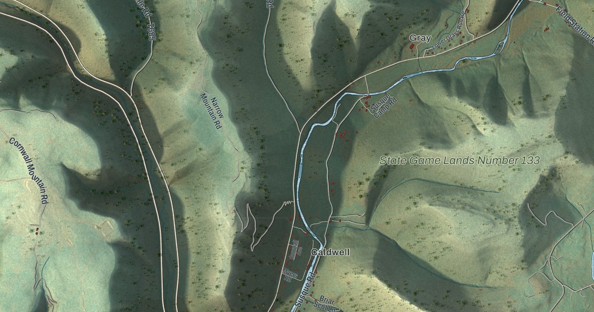 Map of Lewis, Lycoming County, Pennsylvania in 2026