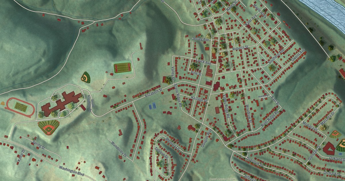 Map of Liberty, Allegheny County, Pennsylvania in 2026