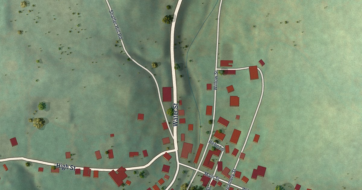 Map of Liberty Borough, Tioga County, Pennsylvania in 2026