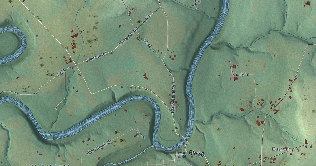 Map of Licking, Pennsylvania in 2026