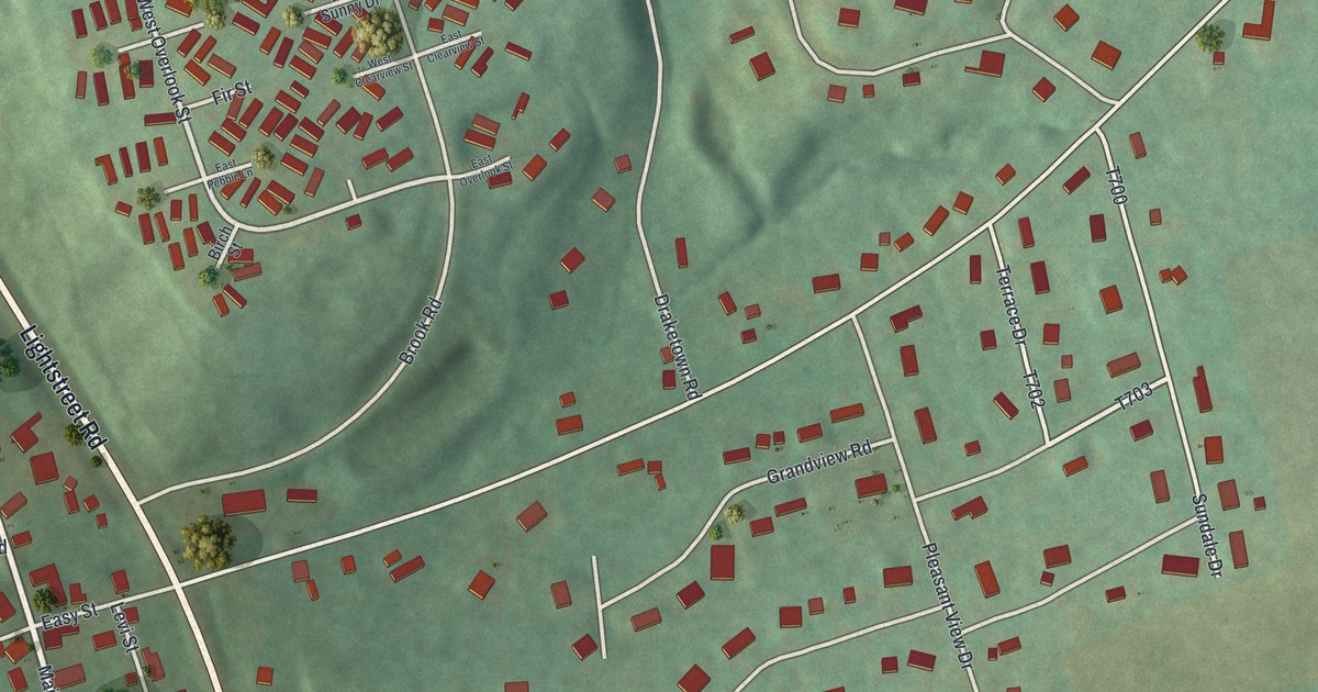 Map of Lightstreet, Pennsylvania in 2026