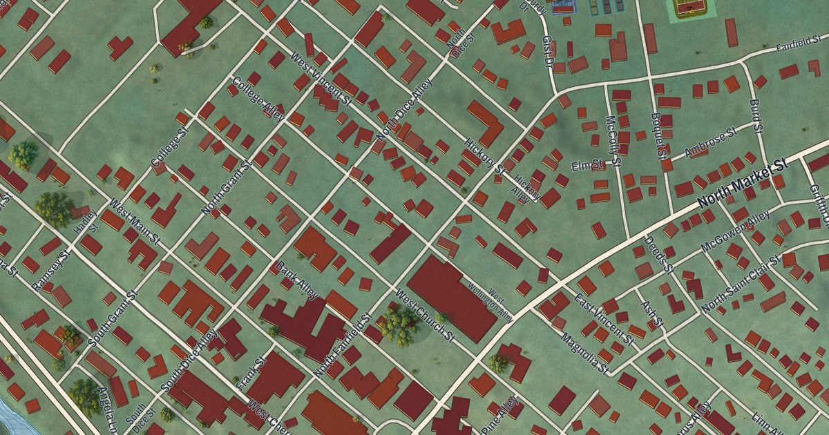 Map of Ligonier Borough, Pennsylvania in 2026