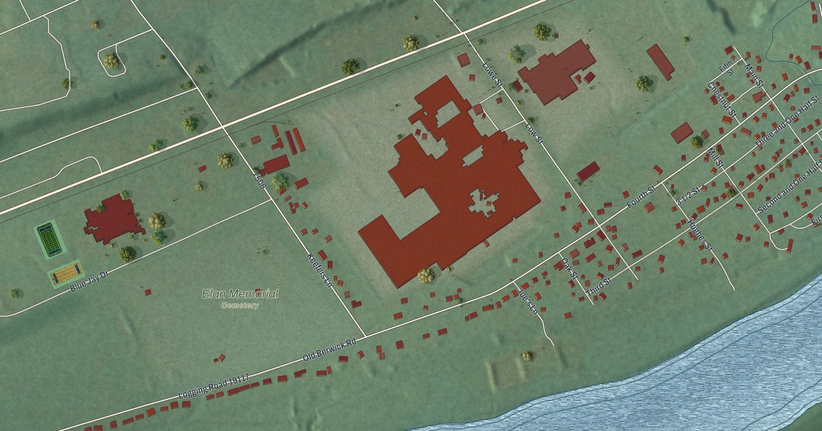 Map of Lime Ridge, Pennsylvania in 2026