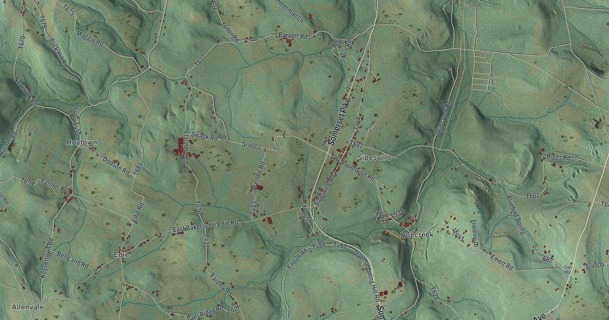 Map of Lincoln, Somerset County, Pennsylvania in 2026