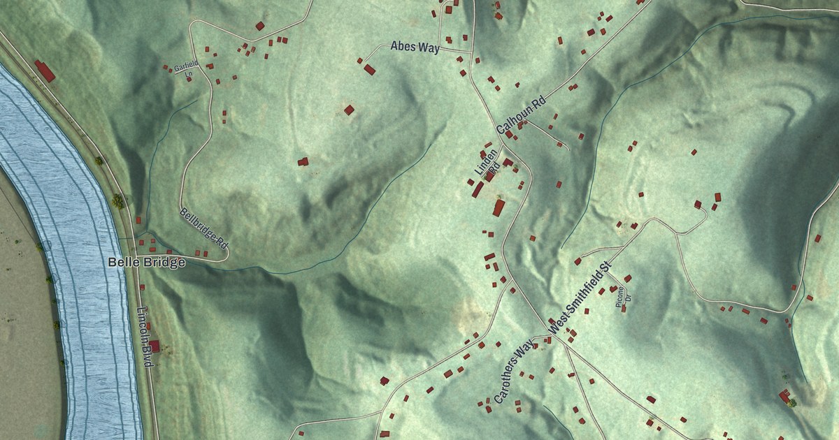 Map of Lincoln, Allegheny County, Pennsylvania in 2026