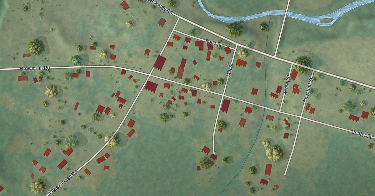 Map of Lincolnville, Pennsylvania in 2026