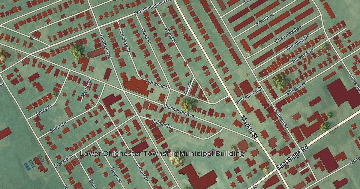 Map of Linwood, Pennsylvania in 2026