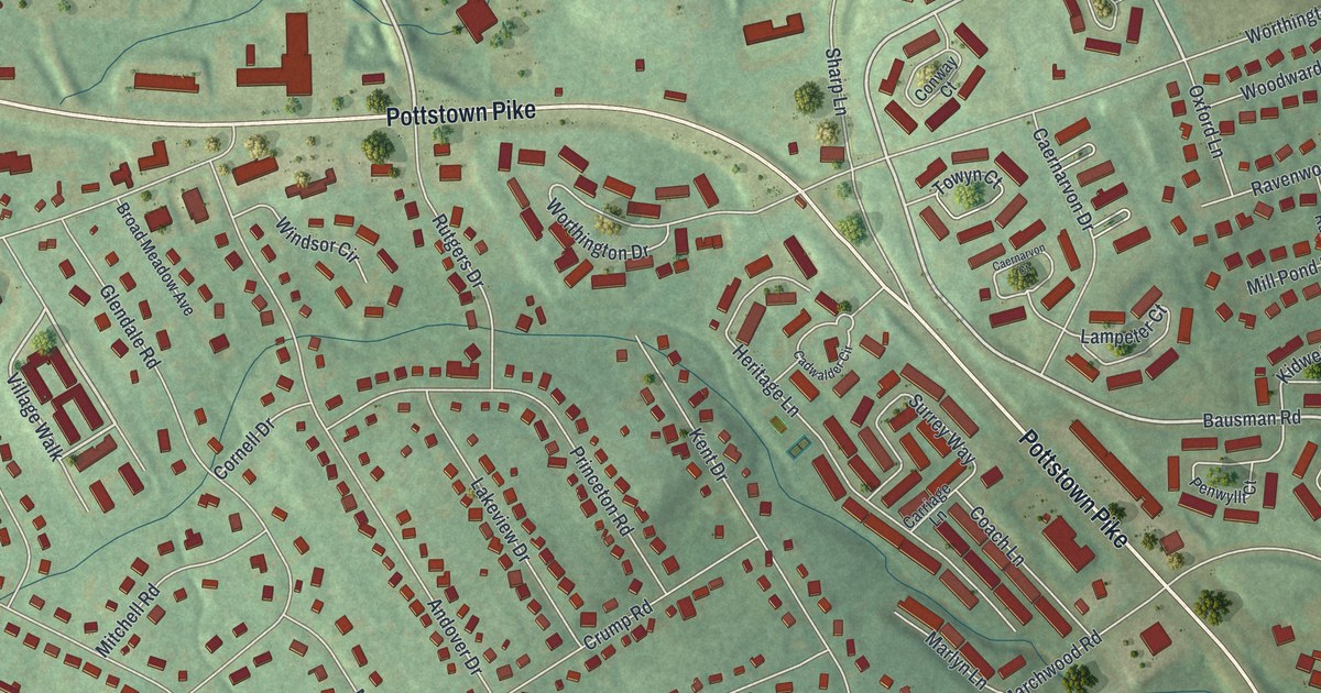 Map of Lionville, Pennsylvania in 2026