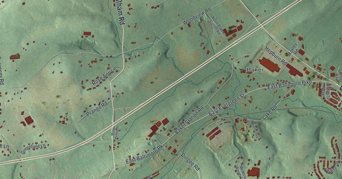Map of London Grove, Pennsylvania in 2026
