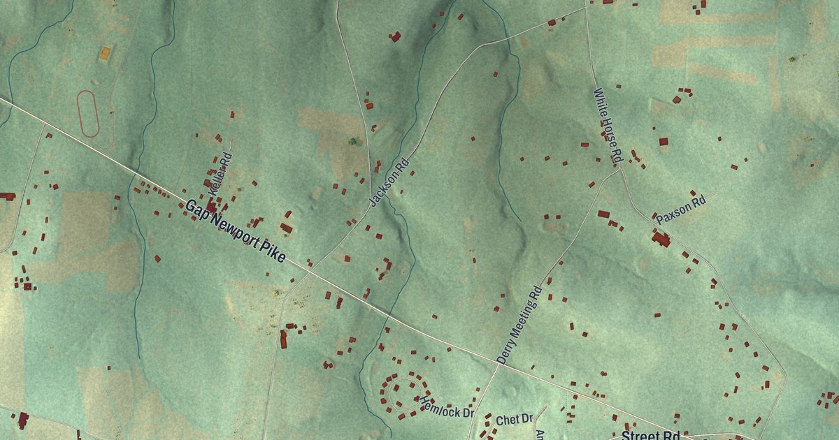 Map of Londonderry, Chester County, Pennsylvania in 2026