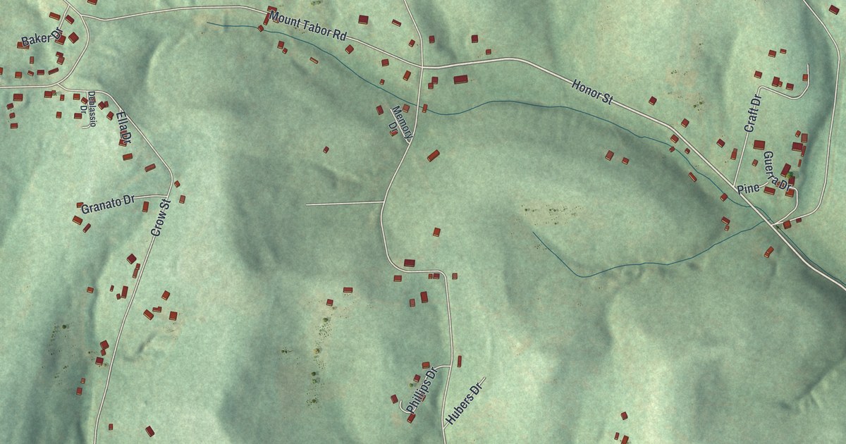 Map of Long Branch, Pennsylvania in 2026